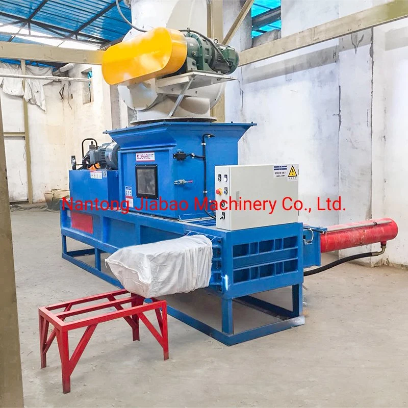 Jewel Brand Factory Supply CE Certified Horizontal Hydraulic Rice Husk Baling Press Machine