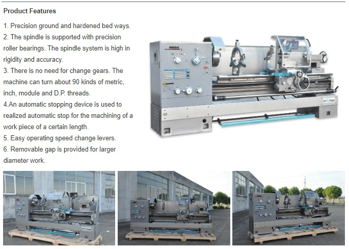 Big Turning Lathe Manual Lathe Machine C6266c Evs