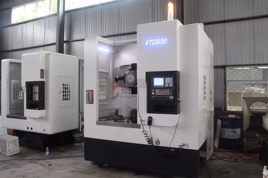 Venta caliente Universal CNC Torno vertical Vtc1000 Máquina de torno automático de alta precisión