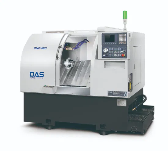 Das 46c Torno CNC de alta precisión de metal hidráulico automático de la máquina de torno CNC de cama inclinada